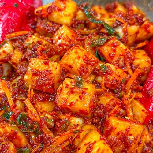 [청년농가] 국내산 수제양념 나박깍두기 2kg